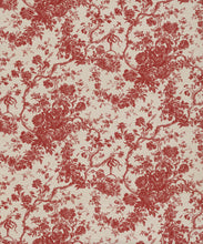 Load image into Gallery viewer, Kathryn Grasscloth Wallpaper - Colourway: Red - Close Up