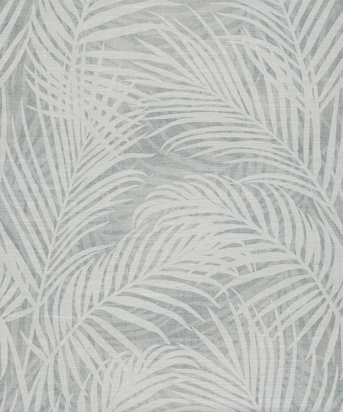 Laguna Palms Grasscloth Wallpaper - Colourway: Gemma Blue - Pattern Play Collection