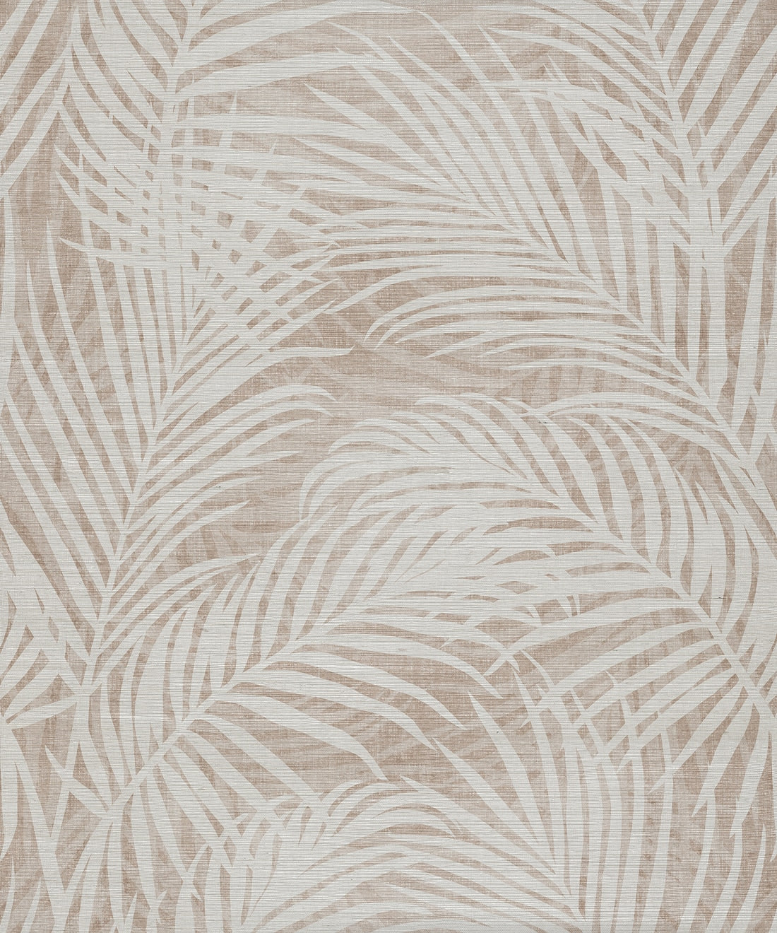 Laguna Palms Grasscloth Wallpaper - Colourway: Vintage Blush - Pattern Play Collection