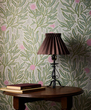 Load image into Gallery viewer, Linen Sea Grass Grasscloth Wallpaper - Colorway: Forest Jena - Pattern Play Collection - Insitu