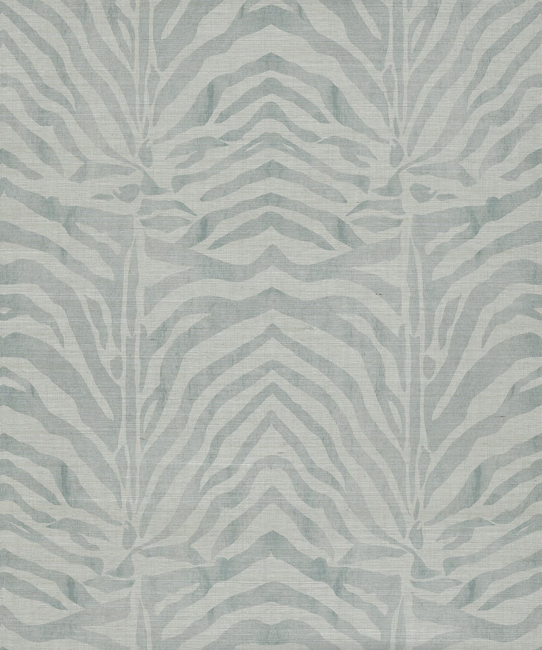 Zebra Grasscloth Wallpaper - Colourway: Desert Sage - Pattern Play Collection