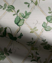 Load image into Gallery viewer, Petite Ivy Grasscloth Wallpaper - Colorway: Irish Linen Cane - Swatch