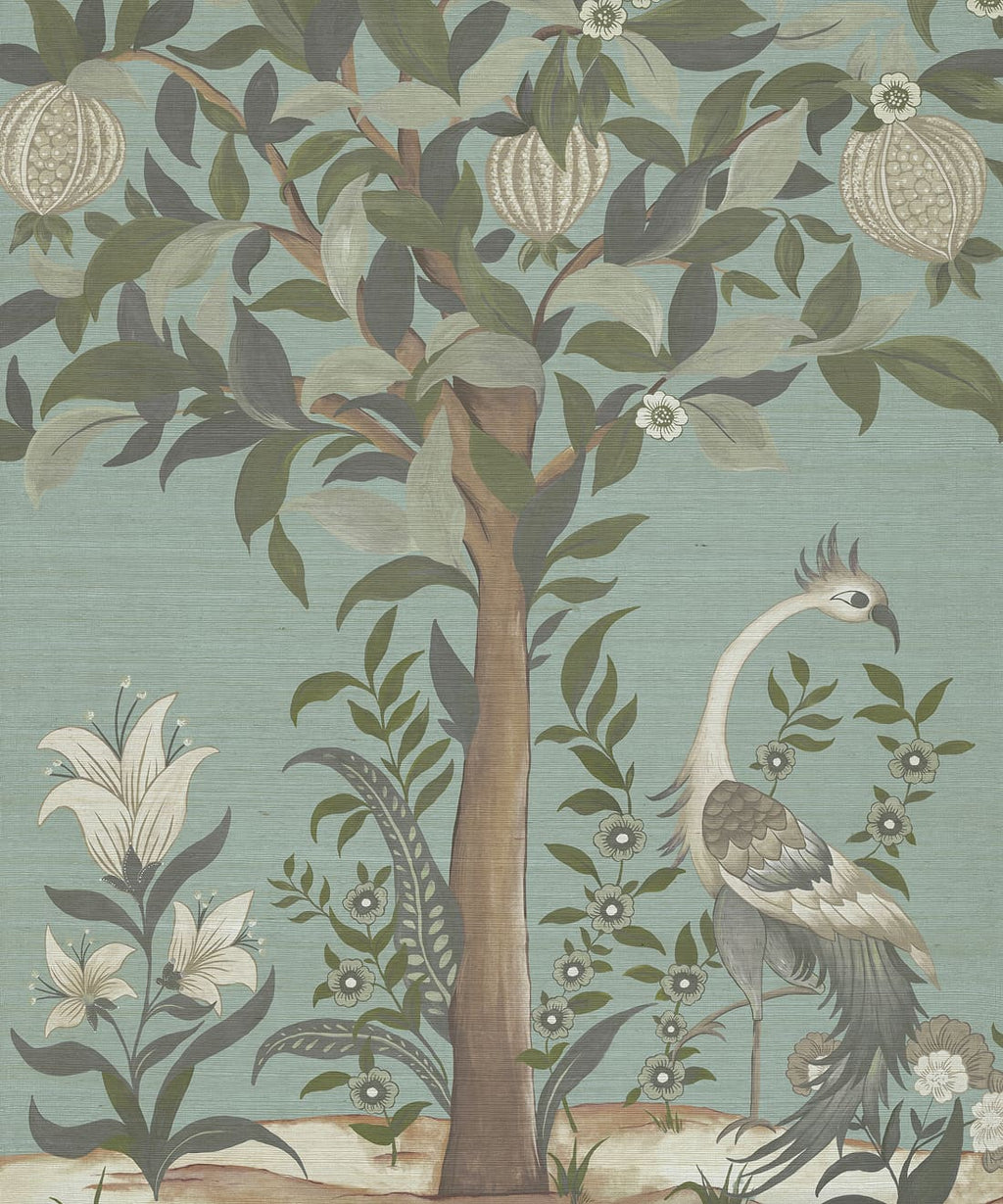 Pavilion Grasscloth Mural - Image 9