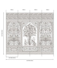 Load image into Gallery viewer, Pavilion Grasscloth Mural - Image 16