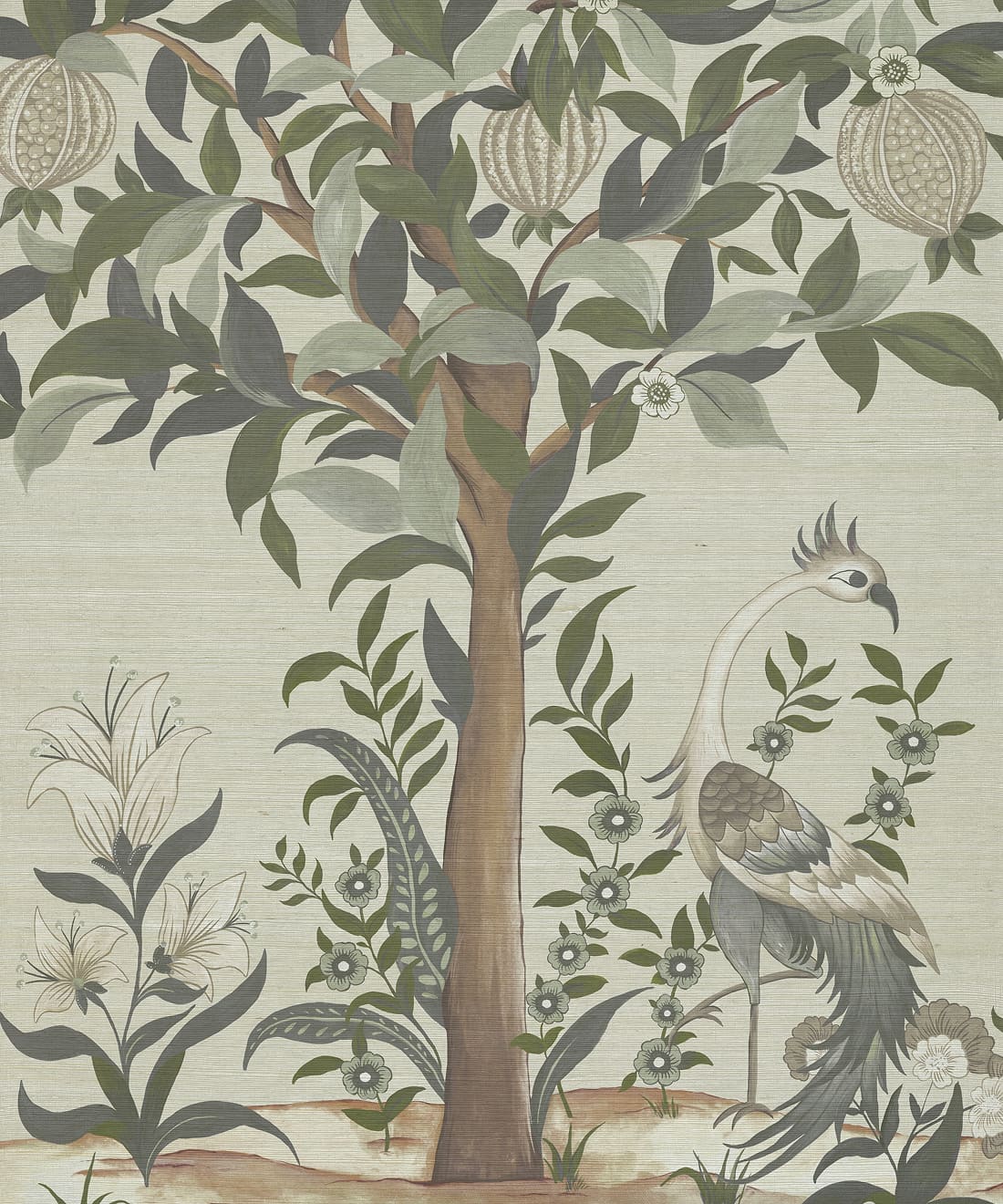 Pavilion Grasscloth Mural - Image 21