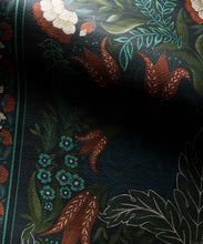 Load image into Gallery viewer, Pavilion Garden Grasscloth Wallpaper - Colorway: Topaz - Rich Traditions Collection - Swatch