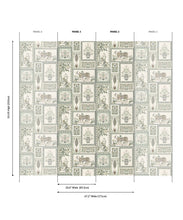 Load image into Gallery viewer, Courtyard Grasscloth Wallpaper - Image 4