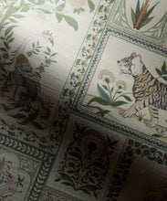 Load image into Gallery viewer, Courtyard Grasscloth Wallpaper - Colorway: Linen - Rich Traditions Collection - Swatch