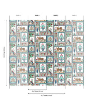 Load image into Gallery viewer, Courtyard Grasscloth Wallpaper - Image 8