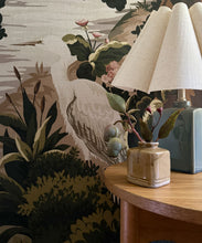 Load image into Gallery viewer, The Glenn Grasscloth Mural - Colorway: Dusk - Fable Collection by M&amp;K Studios - Insitu
