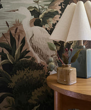 Load image into Gallery viewer, The Glenn Grasscloth Mural - Colorway: Evergreen - Fable Collection by M&amp;K Studios - Insitu