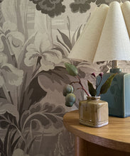 Load image into Gallery viewer, The Glenn Grasscloth Mural - Colorway: Mist - Fable Collection by M&amp;K Studios - Insitu