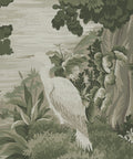 The Glenn Grasscloth Mural - Colorway: Sage - Fable Collection by M&K Studios - Swatch