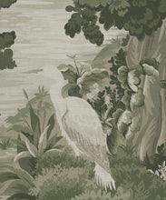Load image into Gallery viewer, The Glenn Grasscloth Mural - Colorway: Sage - Fable Collection by M&amp;K Studios - Swatch