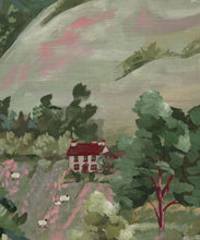 Load image into Gallery viewer, Impasto Meadows Grasscloth Mural - Colourway: Dusky - Swatch