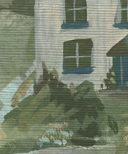 Load image into Gallery viewer, Impasto Meadows Grasscloth Mural - Colourway: River - Close Up