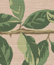 Load image into Gallery viewer, Pergola Grasscloth Wallpaper - Colourway: Dusky - Insitu