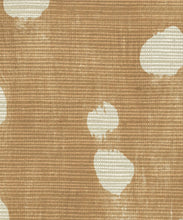 Load image into Gallery viewer, Fawn Spot Grasscloth Wallpaper - Colourway: Bambi - Insitu
