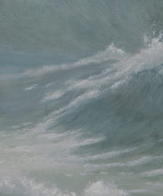 Load image into Gallery viewer, Swell Grasscloth Mural - Colourway: Atlantic - Swatch