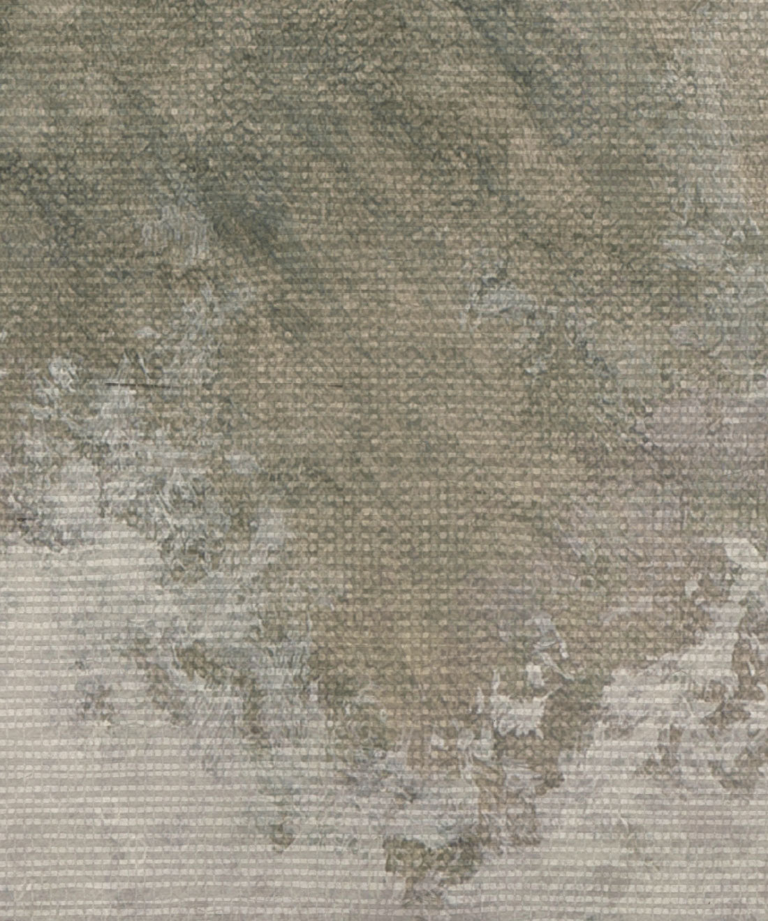 Swell Grasscloth Mural - Colourway: Drift - Close Up