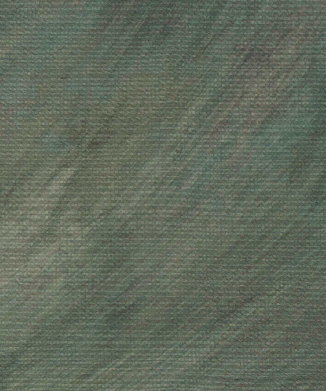 Swell Grasscloth Mural - Colourway: Sea Glass - Close Up