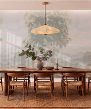 Load image into Gallery viewer, Great Divide Grasscloth Mural - Colourway: Day Break - Insitu