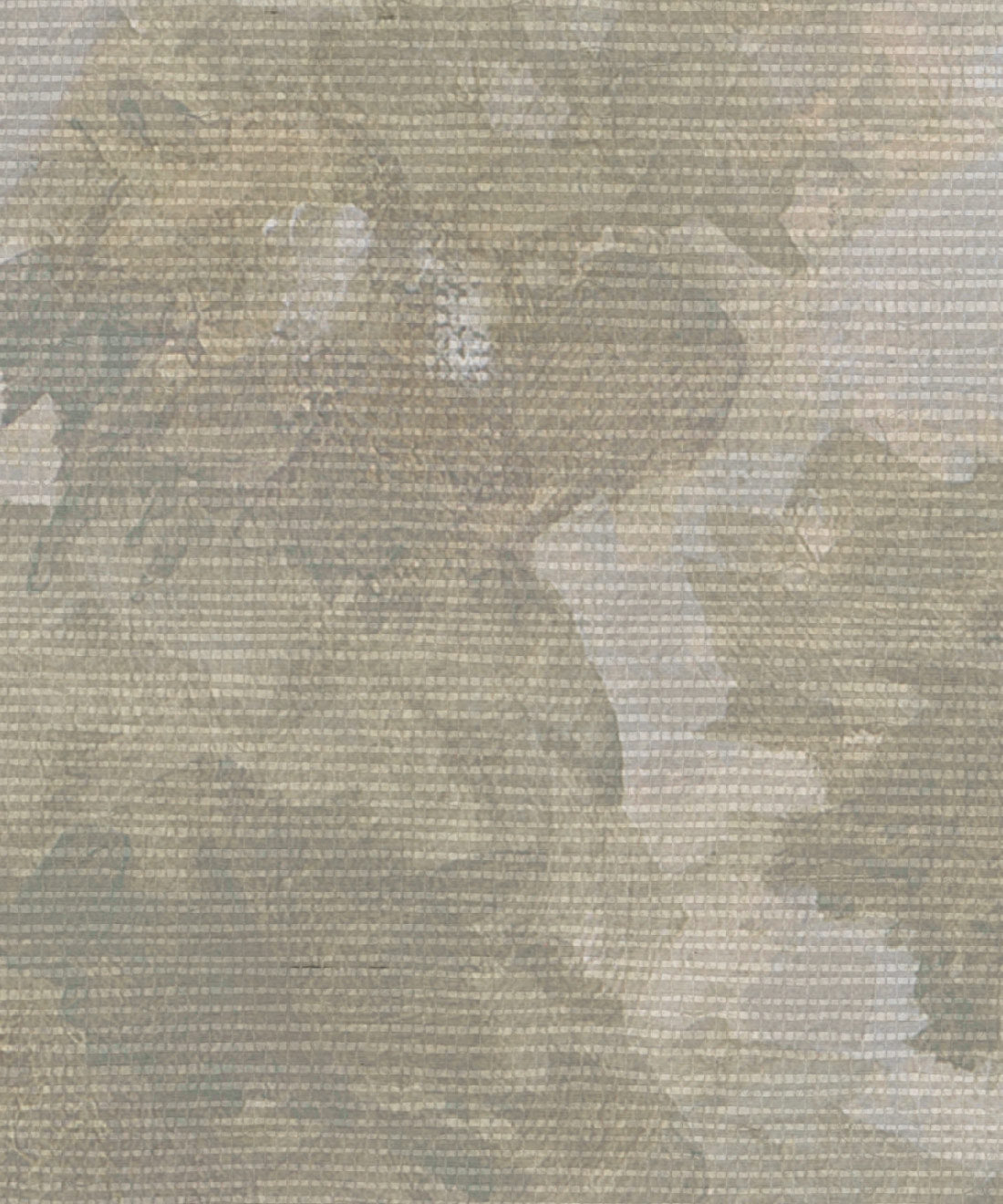 Great Divide Grasscloth Mural - Colourway: Day Break - Close Up