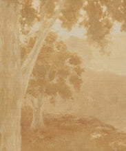 Load image into Gallery viewer, Great Divide Grasscloth Mural - Colourway: Ochre - Swatch