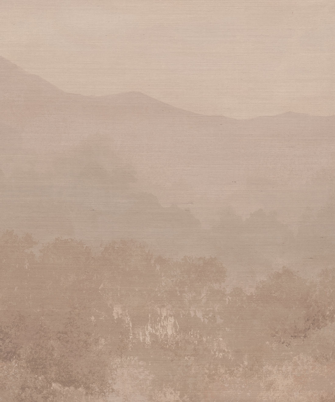 Valewood Grasscloth Mural - Colourway: Sienna - Swatch