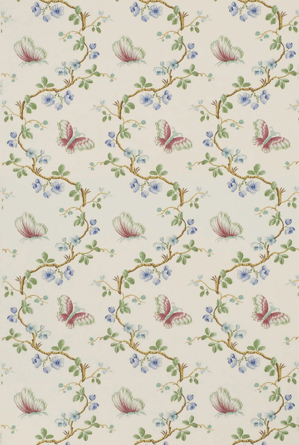 Wallpaper papillons wallpaper in Bleu
