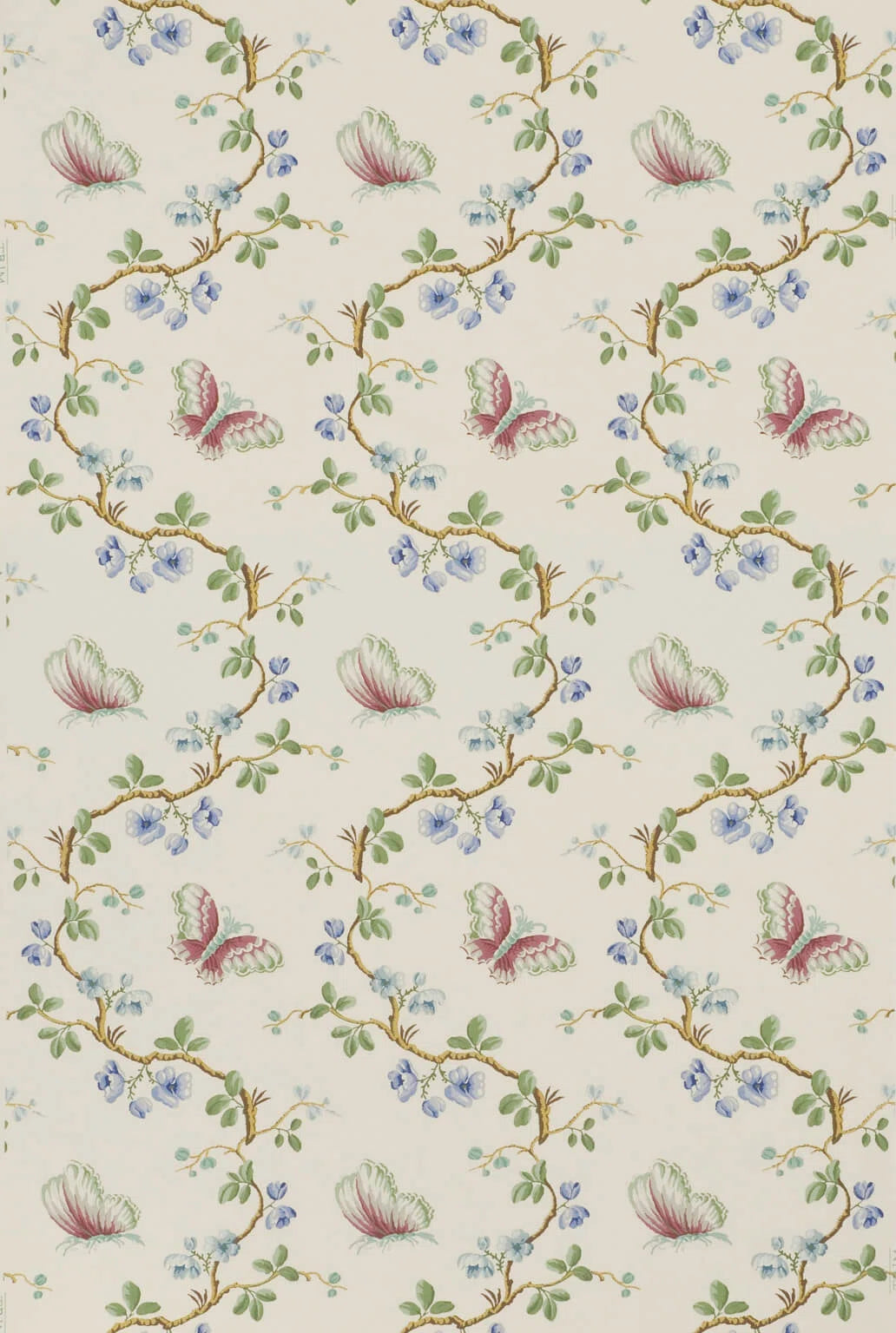 Wallpaper papillons wallpaper in Bleu
