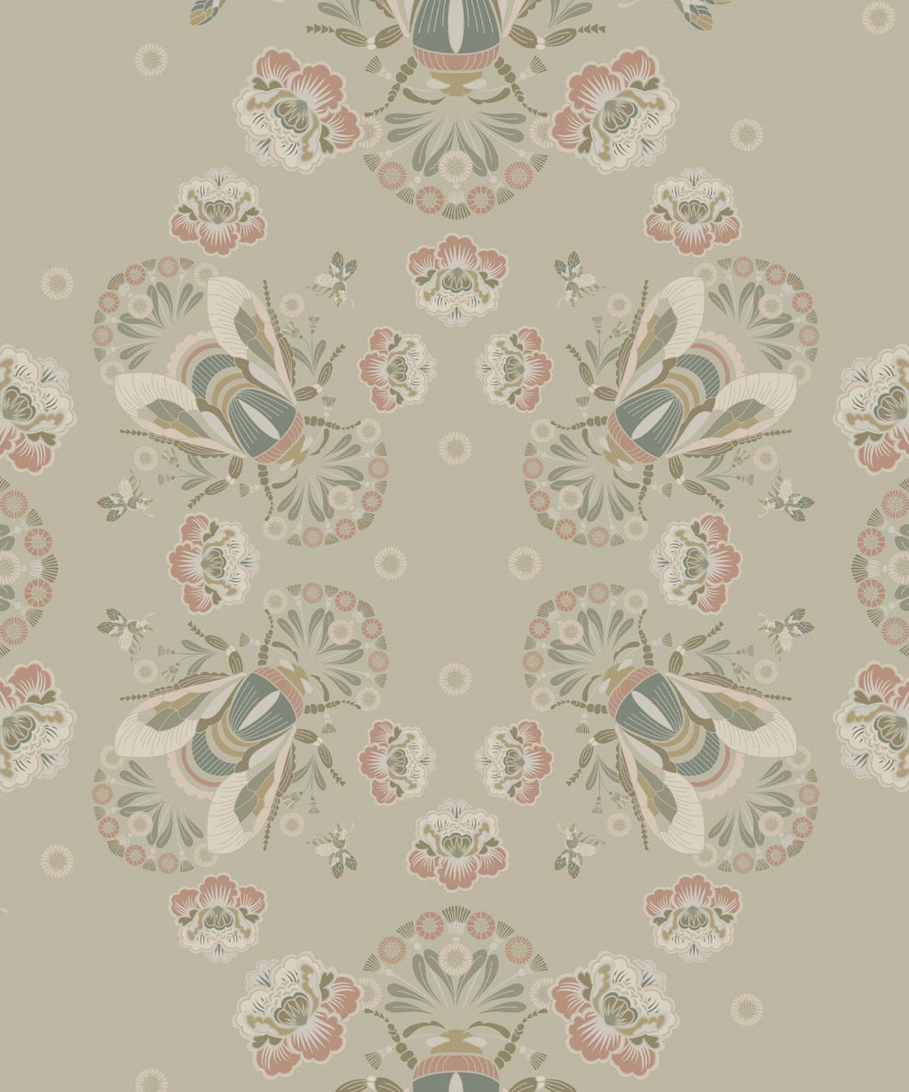 Bees Lace Wallpaper