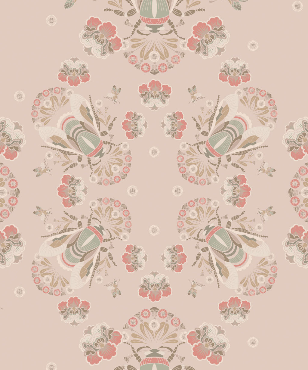 Bees Lace Wallpaper