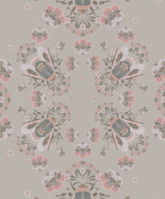 Load image into Gallery viewer, Bees Lace Wallpaper • Seashell • Swatch