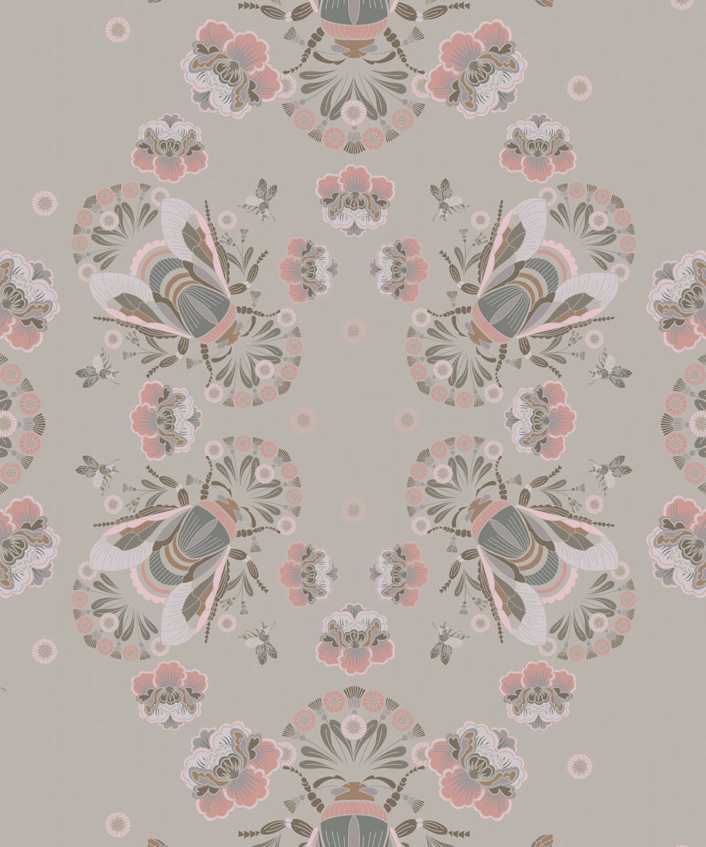 Bees Lace Wallpaper