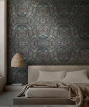 Load image into Gallery viewer, Bush Beauty Wallpaper • Denim • Insitu