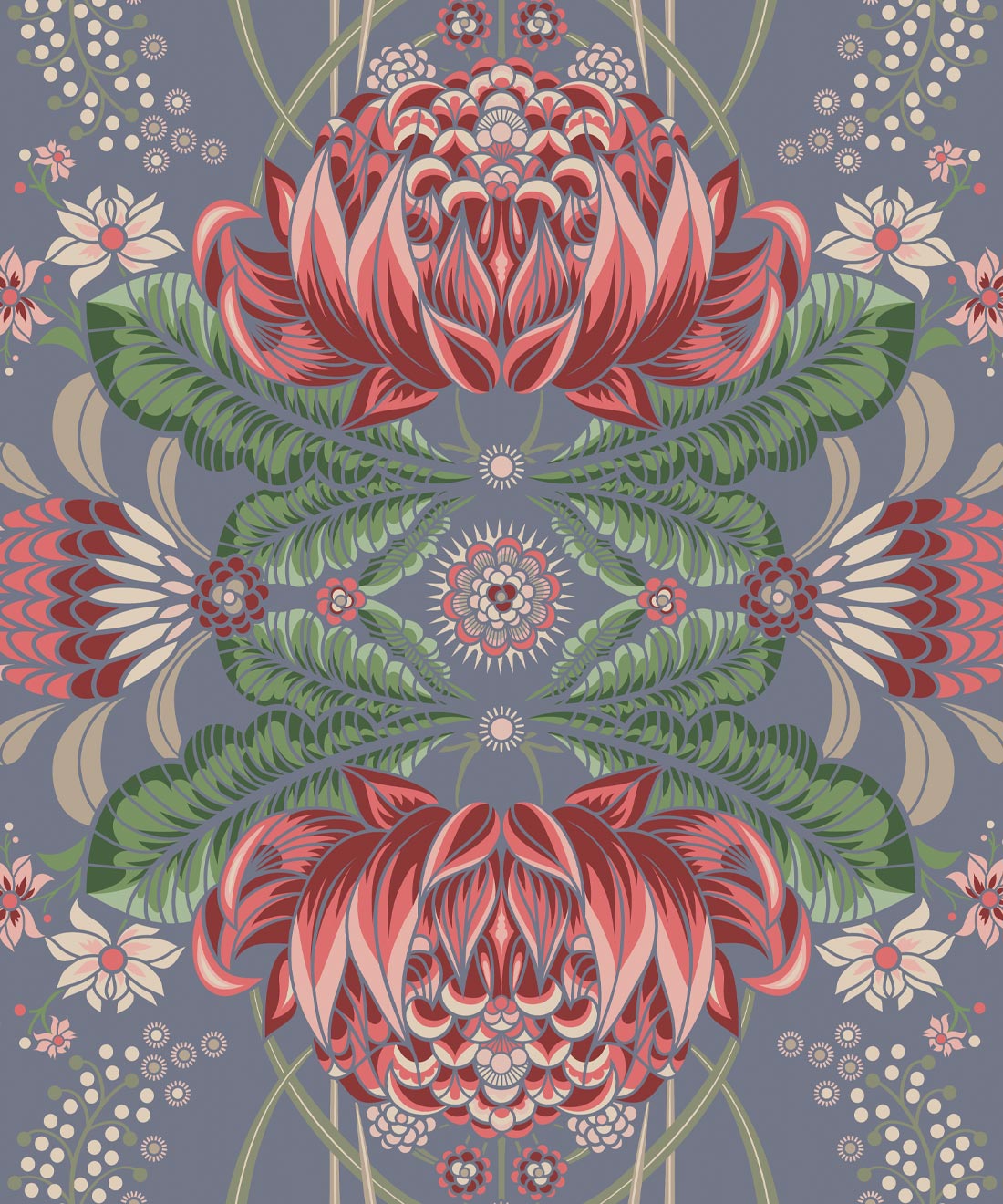 Bush Beauty Wallpaper • Musk • Swatch
