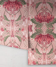 Load image into Gallery viewer, Bush Beauty Wallpaper • Pink • Rolls