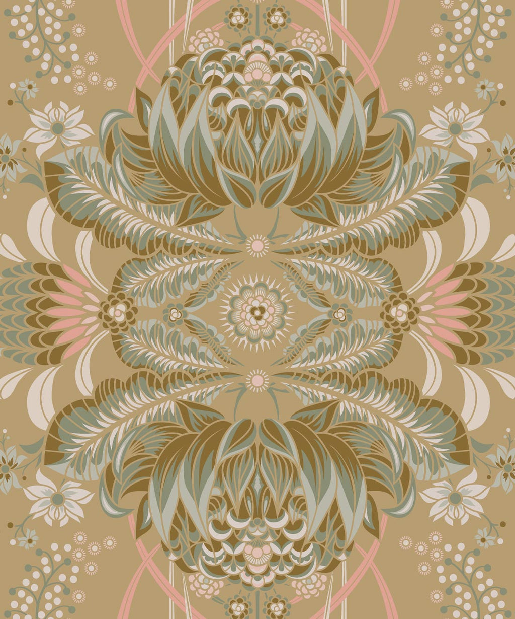 Bush Beauty Wallpaper • Toffee • Swatch