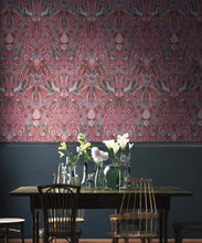 Load image into Gallery viewer, Gumnut Paradise Wallpaper • Cherry • Insitu