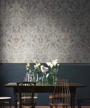 Load image into Gallery viewer, Gumnut Paradise Wallpaper • Latte • Insitu