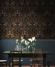 Load image into Gallery viewer, Gumnut Paradise Wallpaper • Monsoon • Insitu