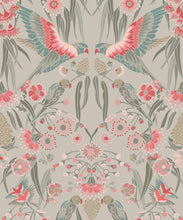 Load image into Gallery viewer, Gumnut Paradise Wallpaper • Wheat • Swatch