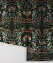 Load image into Gallery viewer, Prancing Peacocks Wallpaper • Fiesta • Rolls
