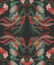 Load image into Gallery viewer, Prancing Peacocks Wallpaper • Miami • Swatch