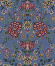 Load image into Gallery viewer, Waratah Wonderland Wallpaper • French Blue • Swatch