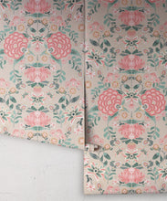 Load image into Gallery viewer, Waratah Wonderland Wallpaper • Ginger • Rolls