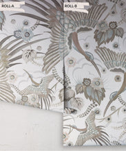 Load image into Gallery viewer, Bird Paradise Wallpaper - Colorway: Dove - Rolls
