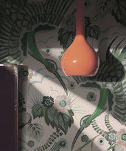 Load image into Gallery viewer, Bird Paradise Wallpaper - Colorway: Rose Mint - Insitu