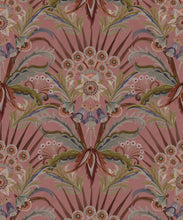 Load image into Gallery viewer, Morning Flowers Wallpaper - Colorway: Dusty Pink - Swatch
